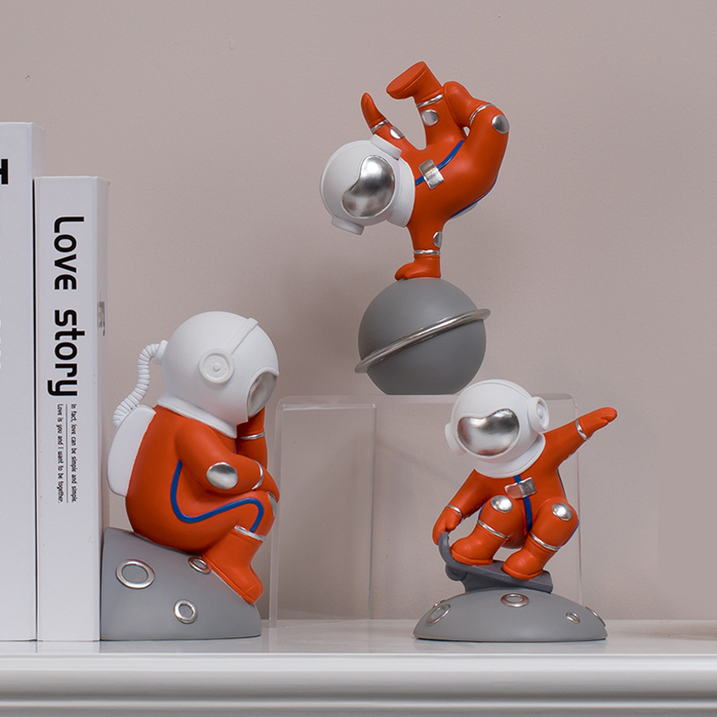 Astronaut Character Sculpture